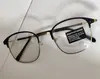 Armazones de Acero Estilo Ceja para Gafas para Hombres y Mujeres, Gafas Inteligentes 1924 en Dorado, Negro, Plateado y Negro, con Lentes Antiluz Azul y Fotocromáticas