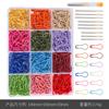Alfileres de Seguridad Multicolores con Forma de Calabaza Más Vendidos de Amazon en una Caja, Alfileres de Seguridad Coloridos, Etiquetas para Ropa, Cordones, Alfileres de Seguridad