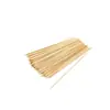 Fabricante de brochetas para barbacoa, brochetas de fruta, brochetas de corazón de pollo, brochetas de bambú estilo japonés, brochetas de alitas de pollo, brochetas de hierro con mango de madera
