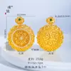 Tienda de Oro Puzuo Mismo Estilo Arena Dorada Accesorios DIY con Diamantes y Filigrana Giratoria Ruyi Ocho Tesoros Brújula Collar Cadena para Suéter