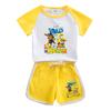 Ropa para niños Equipo Wang Wang Camiseta de manga corta de verano 2022 nueva para niños y bebés, camiseta casual fina