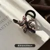 Pinza para el Cabello con Estampado de Leopardo y Flores Estilo Francés, Tamaño Grande y Mediano, Nuevo Modelo 2026, Pinza de Tiburón de Moda de Alta Gama para Recogidos en la Parte Trasera de la Cabeza