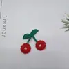Versáteis Pequenos Patches Bordados de Cereja DIY Acessórios de Cabelo Decorações para Meias Decoração de Camiseta Sapato Chapéu Materiais