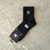 Calcetines Deportivos de Media Caña Estilo K-Style Ny Bordados para Hombre y Mujer Calcetines Casuales Trendy con Letras al por Mayor