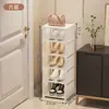 Zapatero estante de almacenamiento multicapa para el hogar simple entrada interior dormitorio espacio de alquiler ahorro de espacio apartamento pequeño zapatero