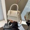 Bolso de Mujer 2023 Tendencia Comercio Exterior Moda Popular en Internet Bolso de Mujer Bolso de Mano Bolso Cruzado Patrón Piedra Nicho Pequeño Cuadrado Bolso de Hombro
