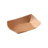 Platos de Papel Desechables Platos de Cena Vajilla Cajas Tipo Barco Papel Kraft Charolas de Papel para Snacks Fiesta Vajilla Biodegradable Cajas para Picnic