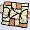 Bufanda de Terciopelo Popular Estilo Coreano Versátil Transfronteriza para Mujer en Otoño e Invierno Bufanda Cuadrada Multifuncional Chal Pañuelo para la Cabeza Cálido y Versátil Moda