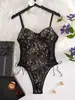Fábrica transfronteriza Teddy Lencería sexy sexy de comercio exterior europeo y americano Amazon/ebay mono ajustado de encaje