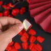 Decoración de Habitación de Boda Decoración de Boda Gancho Rojo Doméstico Gancho Adhesivo de Plástico Fuerte Gancho en Forma de U sin Taladro Boda