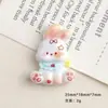Accesorios de Resina DIY de Dibujos Animados Joyería Perro Lindo Pasador Funda para Teléfono Móvil Hebilla de Zapato Llavero Colgante Accesorios