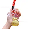 2026 Año del Caballo Bolsa de la Fortuna Dorada Llavero Potenciador Diario de Riqueza Colgante para Bolso Colgante de Teléfono de la Suerte Festival Qixi Pequeño Regalo