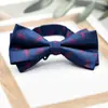 Pajarita Jacquard de Doble Capa para Hombre Otoño 2025 Nueva Ejecutiva de Negocios Novio Boda Borgoña Vestido Formal Lista para la Venta