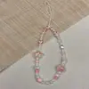 Ins Fofo Cordão Estrela DIY Miçangas Celular Pingente ccd Corrente de Câmera Pendurado Pulso