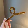High-end requintado de volta da cabeça bobina grampo de cabelo grande gancho de cabelo das mulheres quantidade de cabelo de verão tubarão clipe de cabelo cocar acessórios para o cabelo