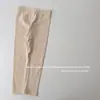 Calça Outono Feminina Novo Estilo Versátil Camada Base Cor Sólida Costurada Versão Coreana 2026 Slim Fit para Bebê Menina