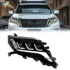 Adecuado para Faros Delanteros LED con Lente Modificados para Prado Fj150 2014-2017