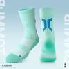 Calcetines de baloncesto de combate profesionales, calcetines altos de fondo de toalla, calcetines largos de élite, calcetines de entrenamiento deportivo de moda para hombres y mujeres estadounidenses