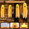 Velas Halloween Brilhantes Cuidadosamente Selecionadas, Decorações de Fantasma para Pendurar, Luzes LED, Decorações de Atmosfera Assustadora e Adereços