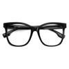 Óculos de Acetato Preto 2363 de Alta Qualidade para Mulheres, Mesmo Estilo da História de Rose, Adequado para Lentes de Prescrição, Pode Fazer o Rosto Parecer Menor