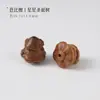 Acessórios de sândalo da Barbie polvo doce coelho urso cabeça de abóbora escultura em madeira fofa estilo DIY acessórios brincadeira cultural produtos semiacabados