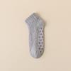 Calcetines de Barco que No Sueltan Hilo Color Sólido Calcetines de Terciopelo Coral para Mujer Invierno Engrosados Suelas Cálidas Silicona Antideslizante Calcetines para el Suelo del Hogar