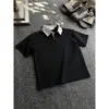 Cleanfit Camisa Polo Old Qian Feng de Espiga Manga Corta para Hombre Verano Sensación Rasgador Estudiante Atractivo Camiseta de Capa de Aire