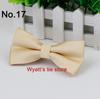 Estilo coreano cor sólida dos homens Silver Point Bow Tie sul-coreano de seda casamento Bow Tie Dress Business Bow