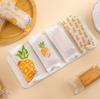 Bolsa de Embalaje para Pastel de Piña, Galletas Frescas Pequeñas, Snacks, Pastel de la Suerte, Pastel de Turrón, Bolsa Sellada a Máquina