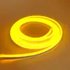 Fita de luz neon de alta voltagem 220V, fita de luz LED flexível de cor única, iluminação externa de alto brilho para placas de publicidade