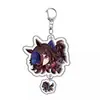 Merchandise de Anime Menina Jockey Chaveiro de Acrílico Chaveiro Pingente Pretty Derby Estilo Bidimensional