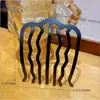 Juego de Seis Piezas de Herramientas de Peinado de Cuatro Dientes, Pasadores Simples y Elegantes, Pinzas para el Cabello, Horquillas, Accesorios para el Cabello, Nuevo Modelo 2025