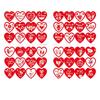 Pegatinas creativas de San Valentín para hacer tú mismo, decoración en forma de corazón, decoración de boda, material de cuenta de mano, regalos