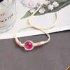 Pulseira de flor seca gipsofila fresca e doce, cordão de flor real trançado à mão ajustável, barraca de fabricantes, suprimento de barraca