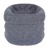 Bufanda de terciopelo de color sólido para otoño e invierno, cuello protector para el cuello al aire libre, bufanda cálida y gruesa con costuras en las mangas