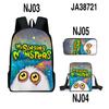 Mochila con estuche para lápices y diseño de Monster Concert Legend de My Singing Monsters, conjunto de tres piezas
