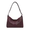 Bolso de Hombro Retro Estilo Coreano Maillard para Mujer 2026 Primavera Nuevo de Moda Bolso Tote Simple Gran Capacidad