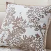 Funda de Almohada Francesa Cojín de Sofá para Sala de Estar Estilo Crema Habitación Modelo Dormitorio Cojín de Respaldo Funda de Cojín para Ventana de Bahía con Relleno