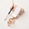 Atacado do fabricante chaveiros de ovelha pequenos estilo francês, pequenos presentes decorativos, pingentes de chaveiro, chaveiros personalizados e minimalistas