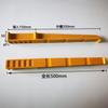 Suporte de cabo de compósito plástico reforçado com fibra de vidro braço de suporte de vala de cabo tipo combinado braço tipo parafuso embutido