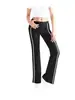 2026 Transfronterizo Amazon Moda para Mujer Color Sólido Cordón Cintura Elástica Pierna Ancha Pantalones Deportivos Casuales Largos