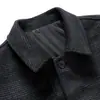 Chaqueta para Hombre 2026 Otoño/Invierno Cuadros Cuello Solapa Estilo Ropa de Trabajo Cálido Ropa Casual de Negocios para Edad Media Abrigo de Lana de un Solo Lado