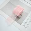 Cinto de Tecido Rosa com Renda Rosa de Camada Dupla Acessórios de Cabelo Feitos à Mão Material para Headwear Acessórios para Joias DIY Laço Caseiro