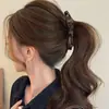Pinza de plátano de lunares estilo coreano simple para el cabello, accesorio para cabello grueso, herramienta mágica para coleta alta, pinza de lazo, pinza de torsión, pinza de cangrejo para mujer