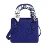Bolsa Versátil de Princesa Diana con Bordado Pesado Nueva Moda Bolso de Bufanda de Seda para Mujer Bolso de Hombro Cruzado de Gama Alta Comercio Exterior