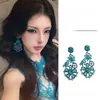 Sensação Elegante ~ Brincos com Franjas para Mulheres, Luxo Leve, Alto Padrão, Brincos Longos Exagerados, Estilo Menina Rica, Brincos Grandes