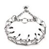 Cadena de Entrenamiento para Perros Desmontable Collar para Mascotas Collar para Perros a Prueba de Explosiones Collar de Estimulación al Ras Cadena de Estimulación Entrenamiento para Perros Venta Caliente Transfronteriza