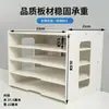 Estante de Almacenamiento de Libros para Escritorio de Estudiante Estantería de Múltiples Niveles para Escritorio Mesa Estante para Libros Ilustrados Infantiles Estante para Archivos de Escritorio de Oficina