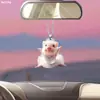 Celebridade da Internet Transfronteiriça Porco Fofo Pingente de Carro Chaveiro de Acrílico Mochila Pingente de Árvore de Natal Atacado