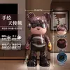 Enfeites Grandes de Chão de Anjo Pintado à Mão e Urso Legal Classe de Luxo Acessível Decoração para Sala de Estar de Casa com Lâmpada de Céu Estrelado